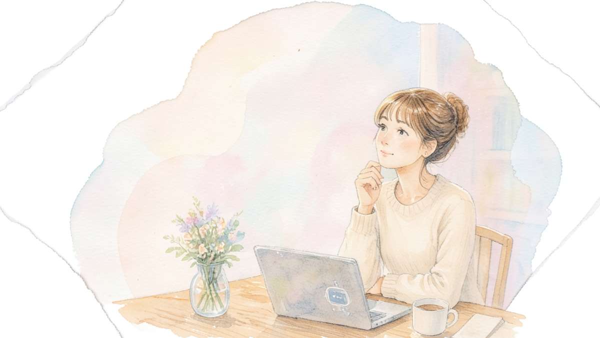 発信のネタが見つからないときの探し方の記事のイラスト