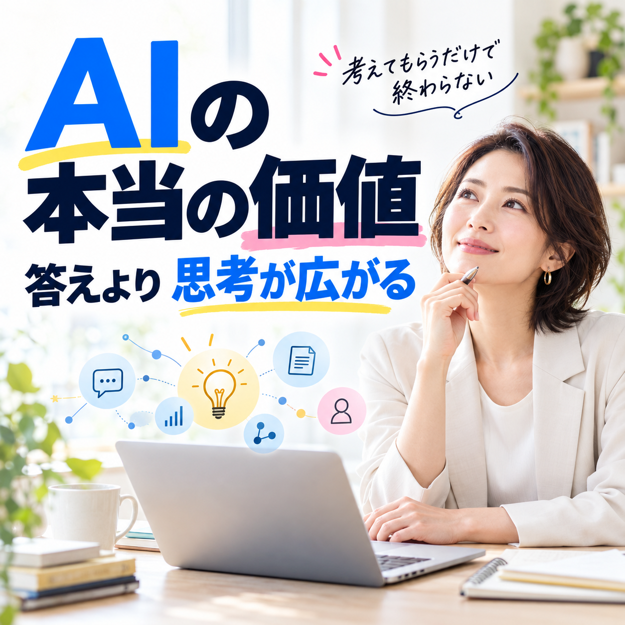 AIの本当の価値と広がる思考